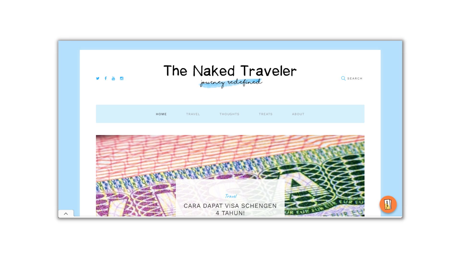 travel blog - naked traveler