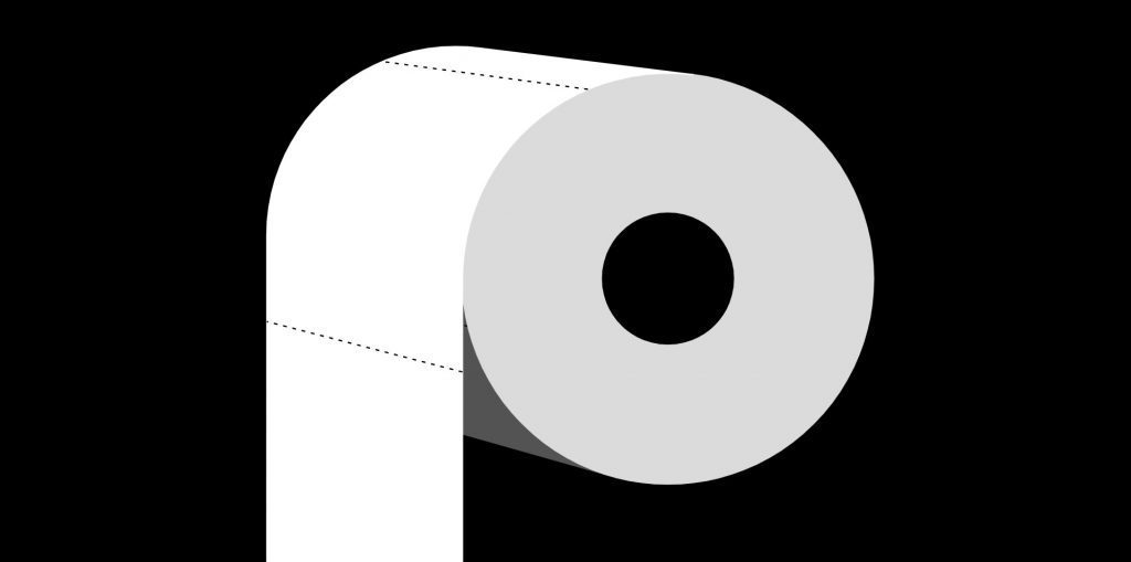 website unik gabut - paper toilet