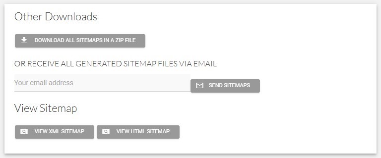 unduh semua file sitemap