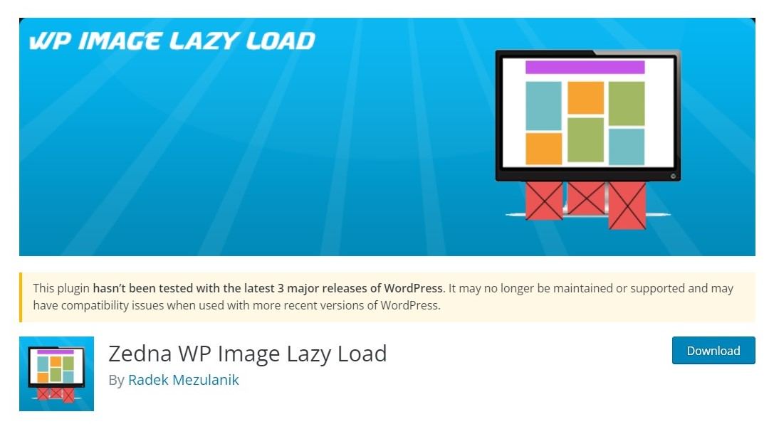 rekomendasi plugin lazy load - zedna wp images