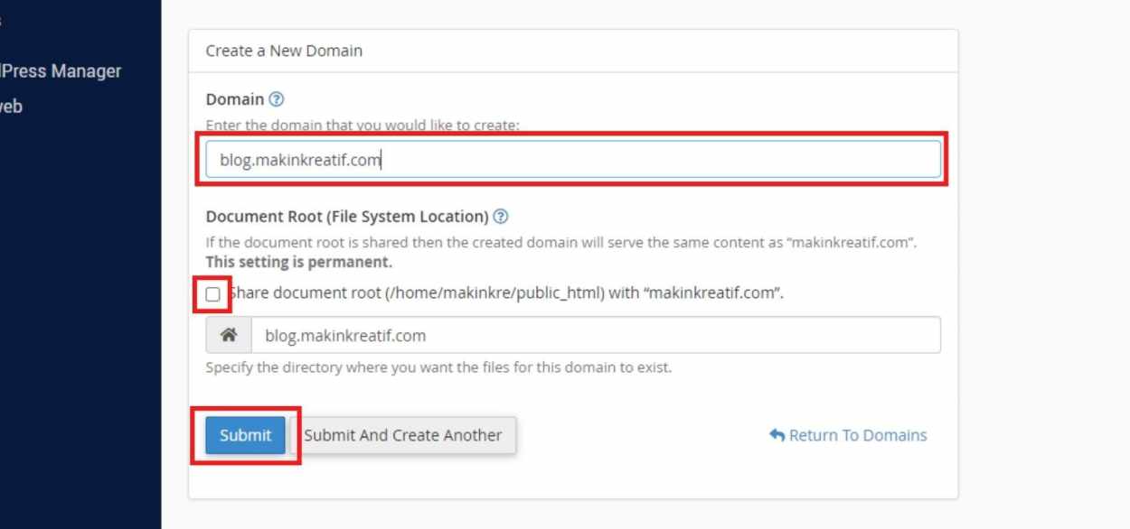 Cara Membuat Subdomain Di CPanel Hosting Dengan Mudah