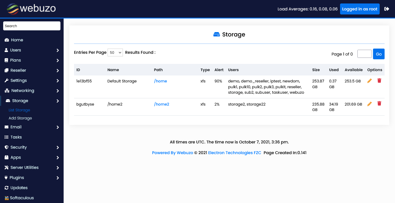 jenis control panel hosting - webuzo