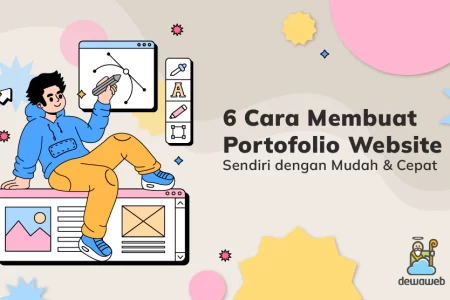 cara membuat portofolio website
