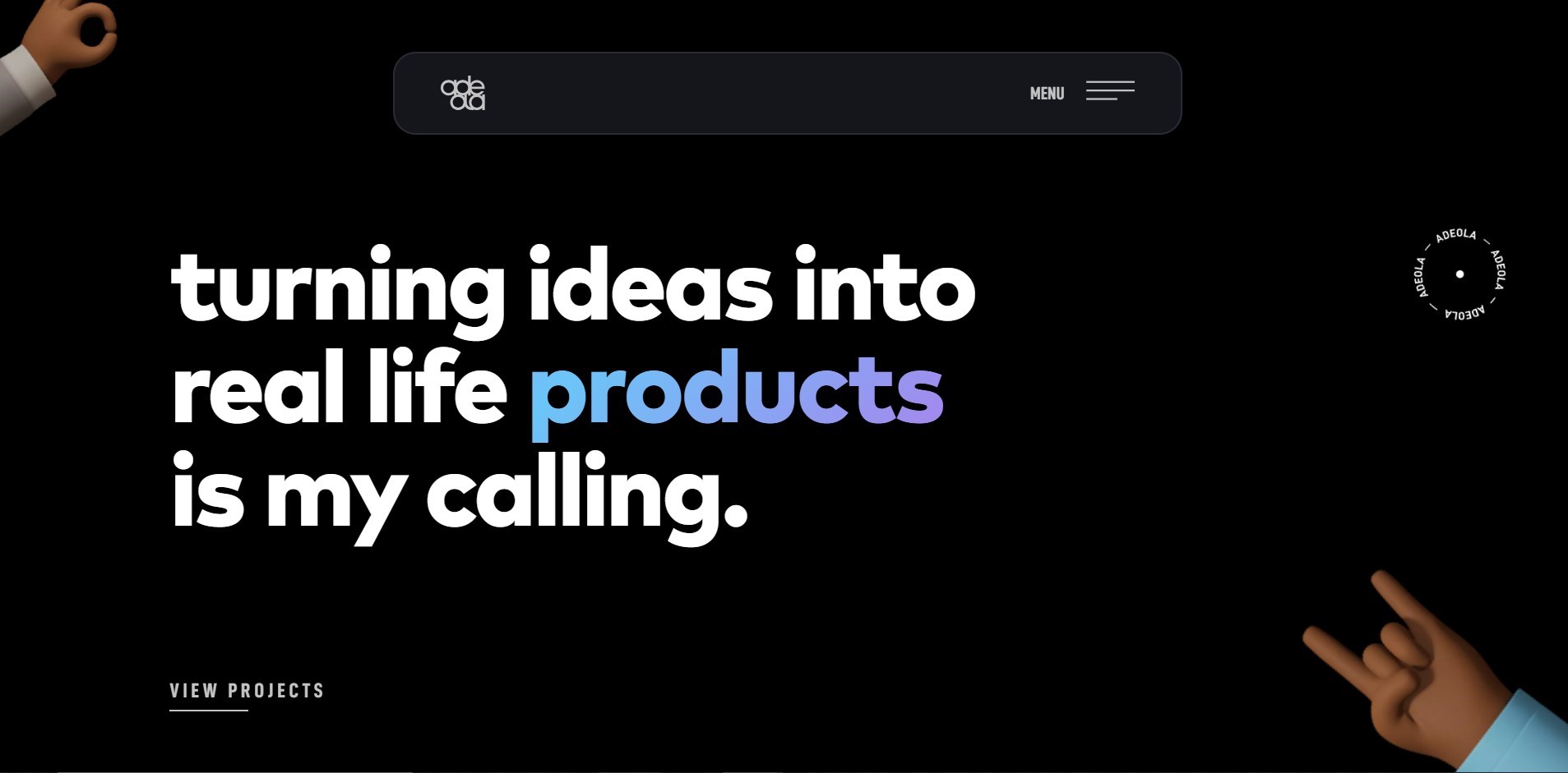 website portofolio web developer