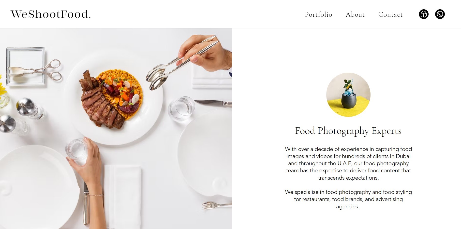 website portofolio fotografer