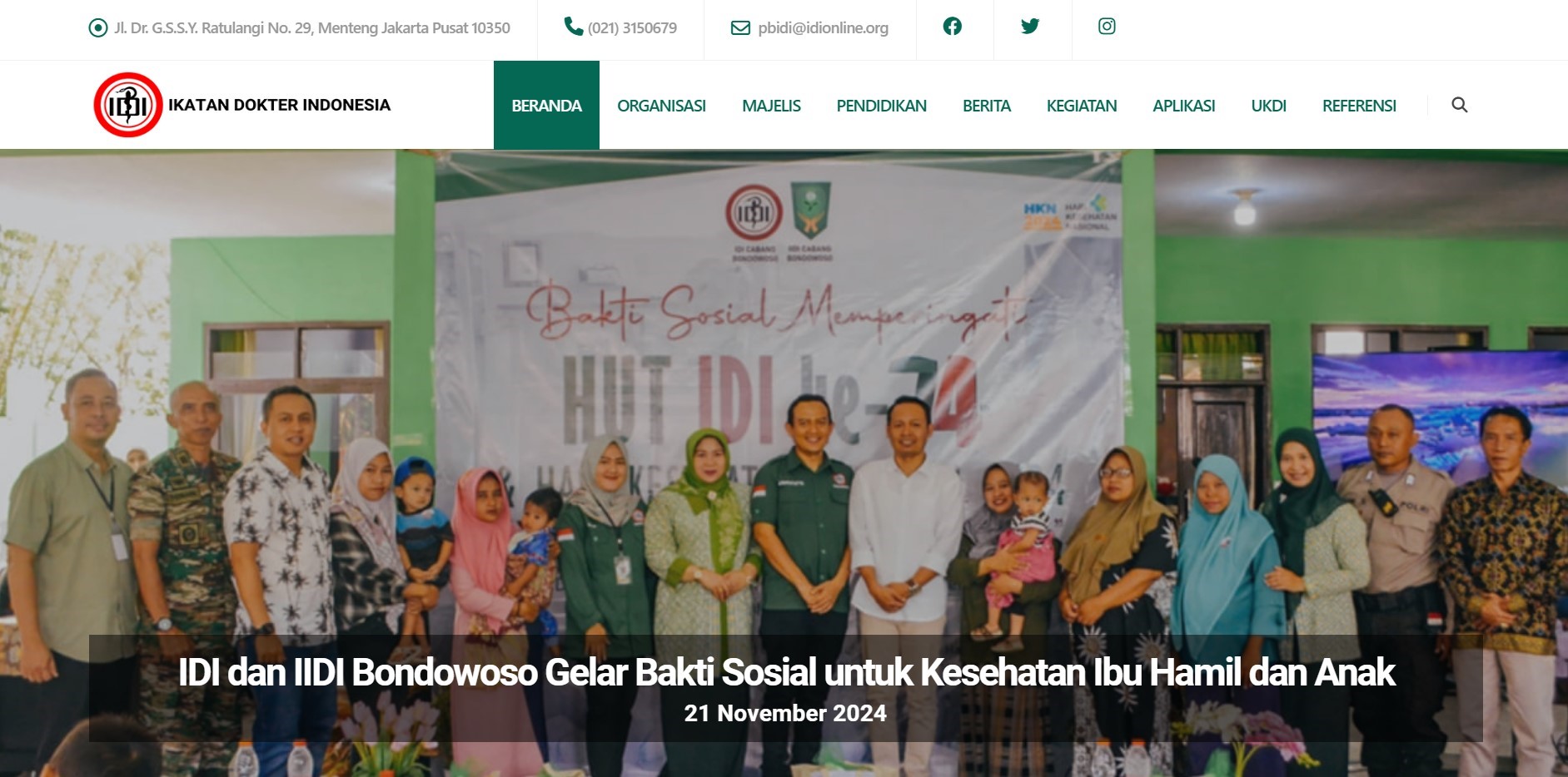situs website ikatan dokter indonesia